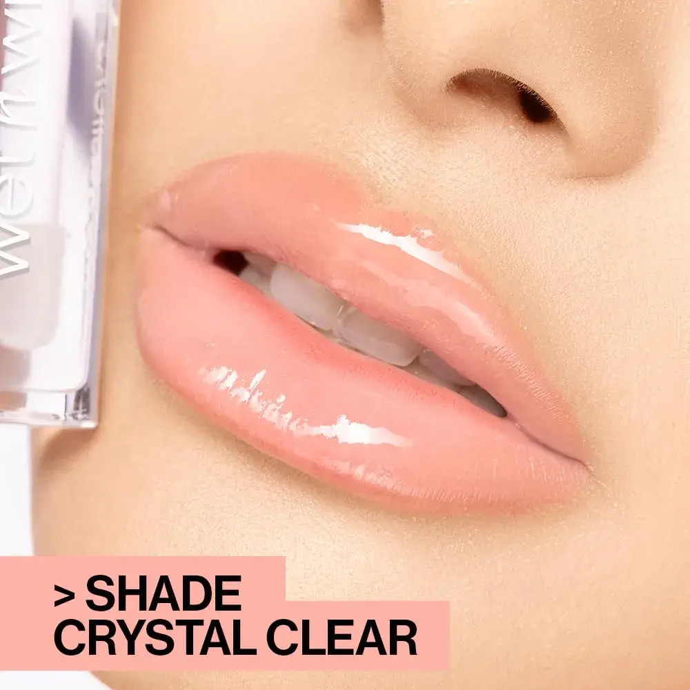 wet n wild MegaSlicks Lip Gloss Strawberry Ice 5.6ml (0.19 Fl Oz) | Ultra-Gloss High Shine Moisturizing - view 7