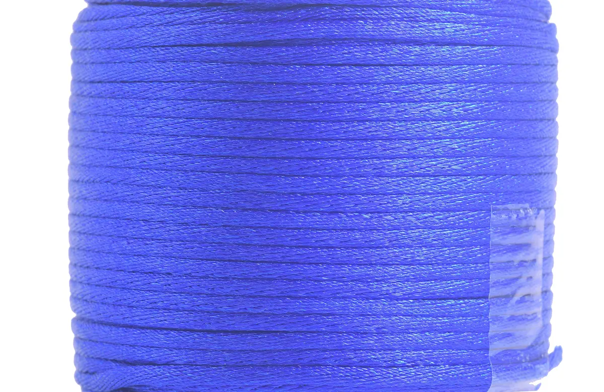 KONMAY 2.0mm Nylon Rattail Satin Cord 45m (150ft) | Strong, Durable Beading String for Jewelry Making - main product image
