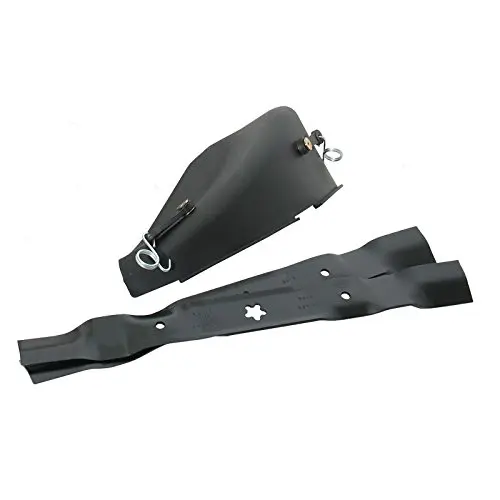 Husqvarna OEM 42" Fabricated LS Tractor Deck Mulching Kit 587412301 | Fits 42" Tractor Decks, 2 Blades - view 2