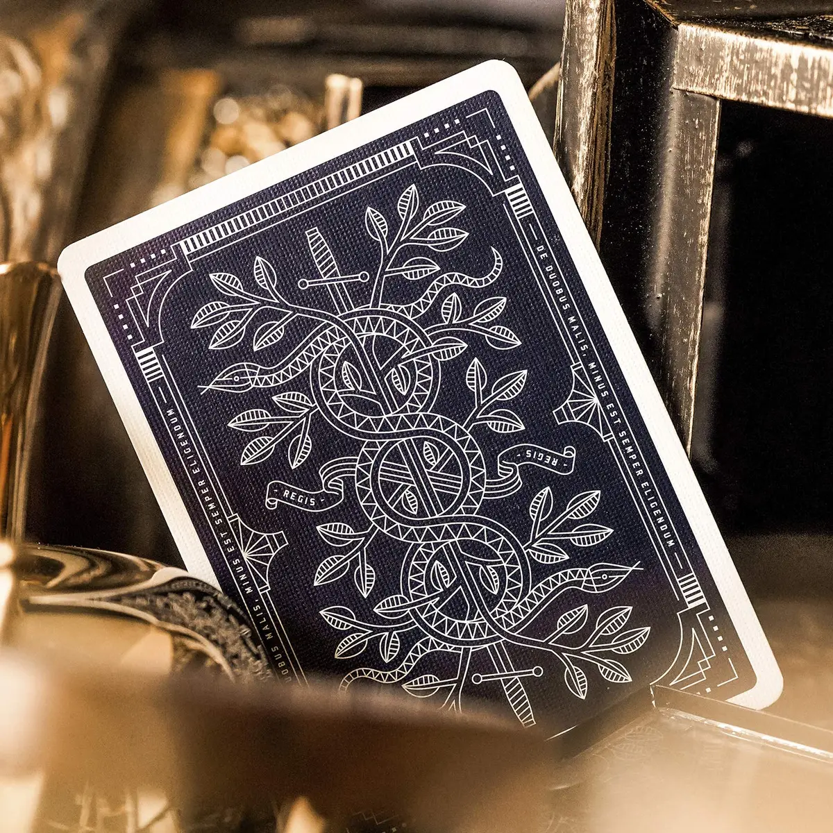 theory11 Monarch Playing Cards Blue - Navy Collector Style Poker Deck | FSC-Certified Paper - view 5