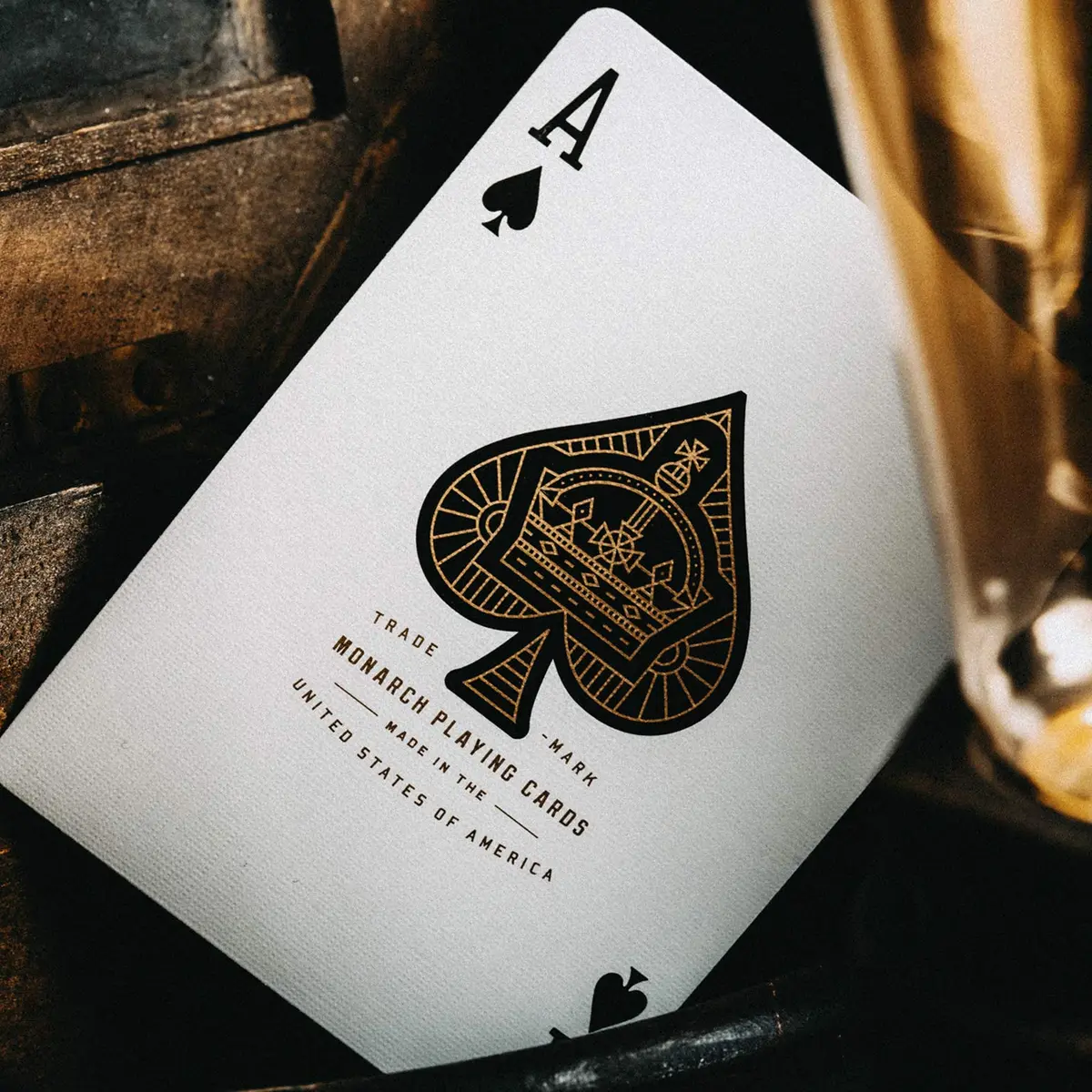 theory11 Monarch Playing Cards Blue - Navy Collector Style Poker Deck | FSC-Certified Paper - view 4