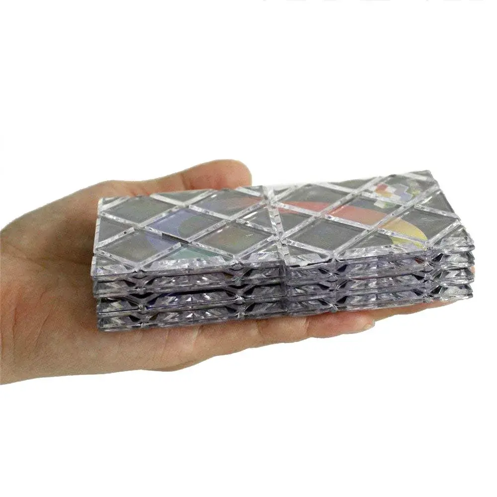 GoodPlay MoZhi LingAo 8 Panels 3 Rings Magic Folding Puzzle Cube Twisty Black | Educational Toy for Kids & Adults - view 5