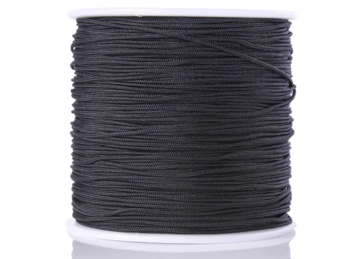 KONMAY 0.8mm Braided Nylon Bracelet Making String Cord 120m (0.8mm) | Strong & Durable for Jewelry Making - main product image