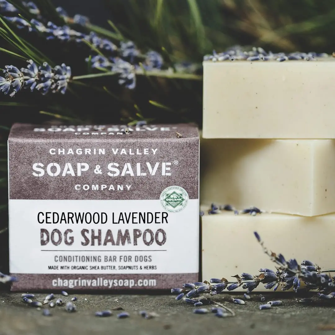 Chagrin Valley Soap & Salve Organic Dog Shampoo & Conditioner 3.8 oz | Itchy Skin Relief & Puppy Care - view 7