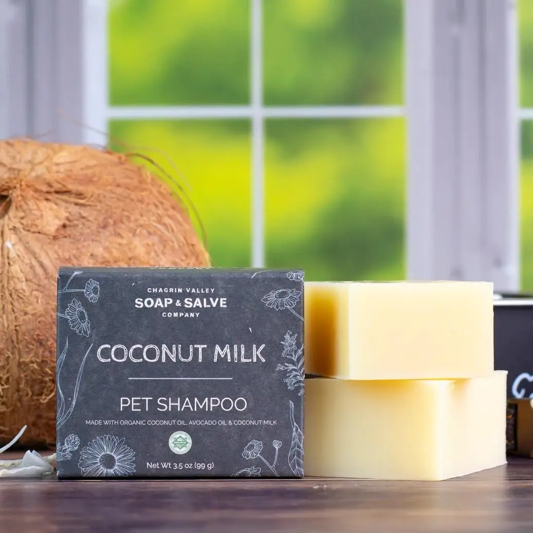 Chagrin Valley Soap & Salve Organic Dog Shampoo & Conditioner 3.8 oz | Itchy Skin Relief & Puppy Care - view 7