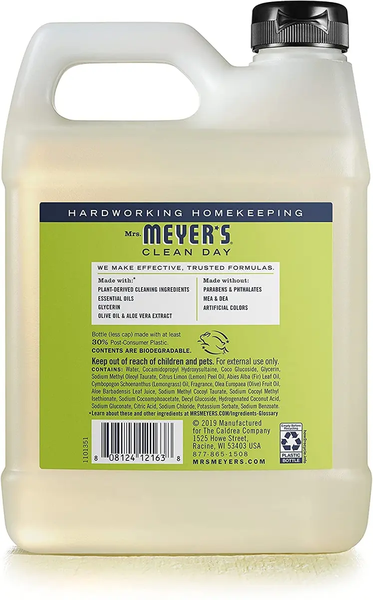 Mrs. MEYER'S Hand Soap Refill Scent Variety Pack 66 Fl Oz | Natural, Paraben-Free, Made in USA - view 4