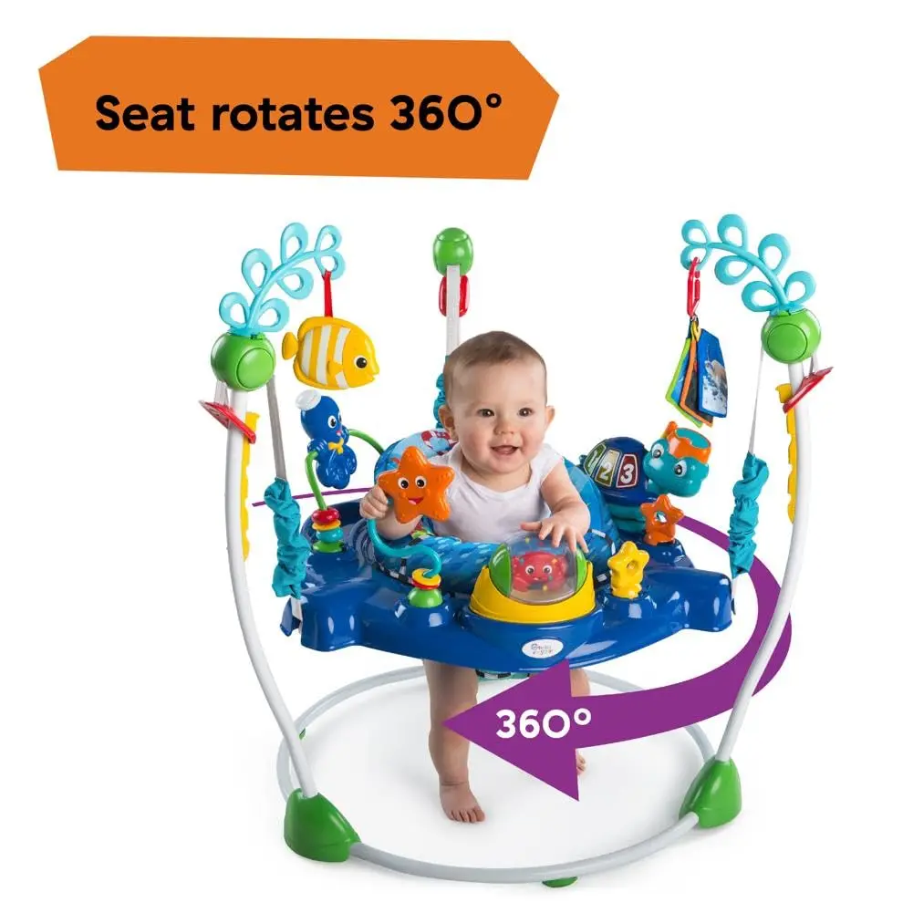 Baby Einstein Neptune's Ocean Discovery Activity Jumper Activity Center | 86.36cm (34 Inch) Height Adjustable - view 4