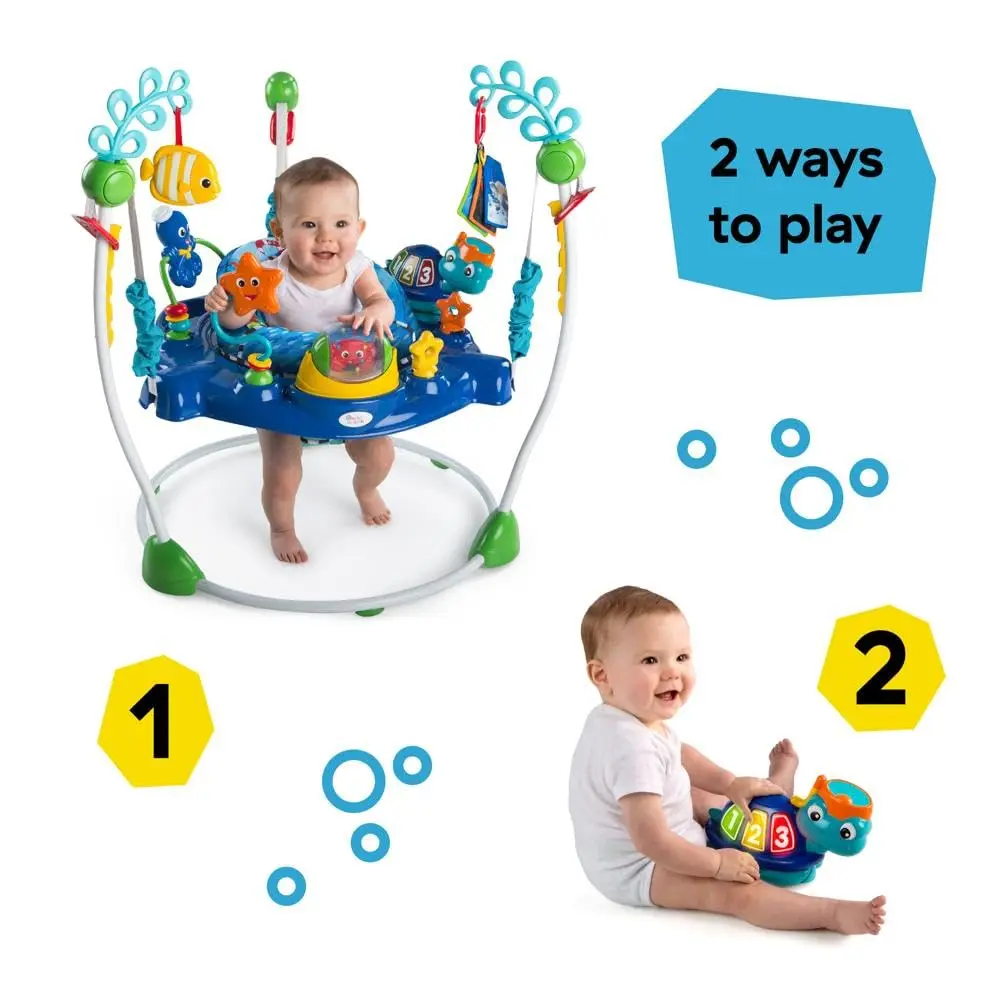 Baby Einstein Neptune's Ocean Discovery Activity Jumper Activity Center | 86.36cm (34 Inch) Height Adjustable - view 2