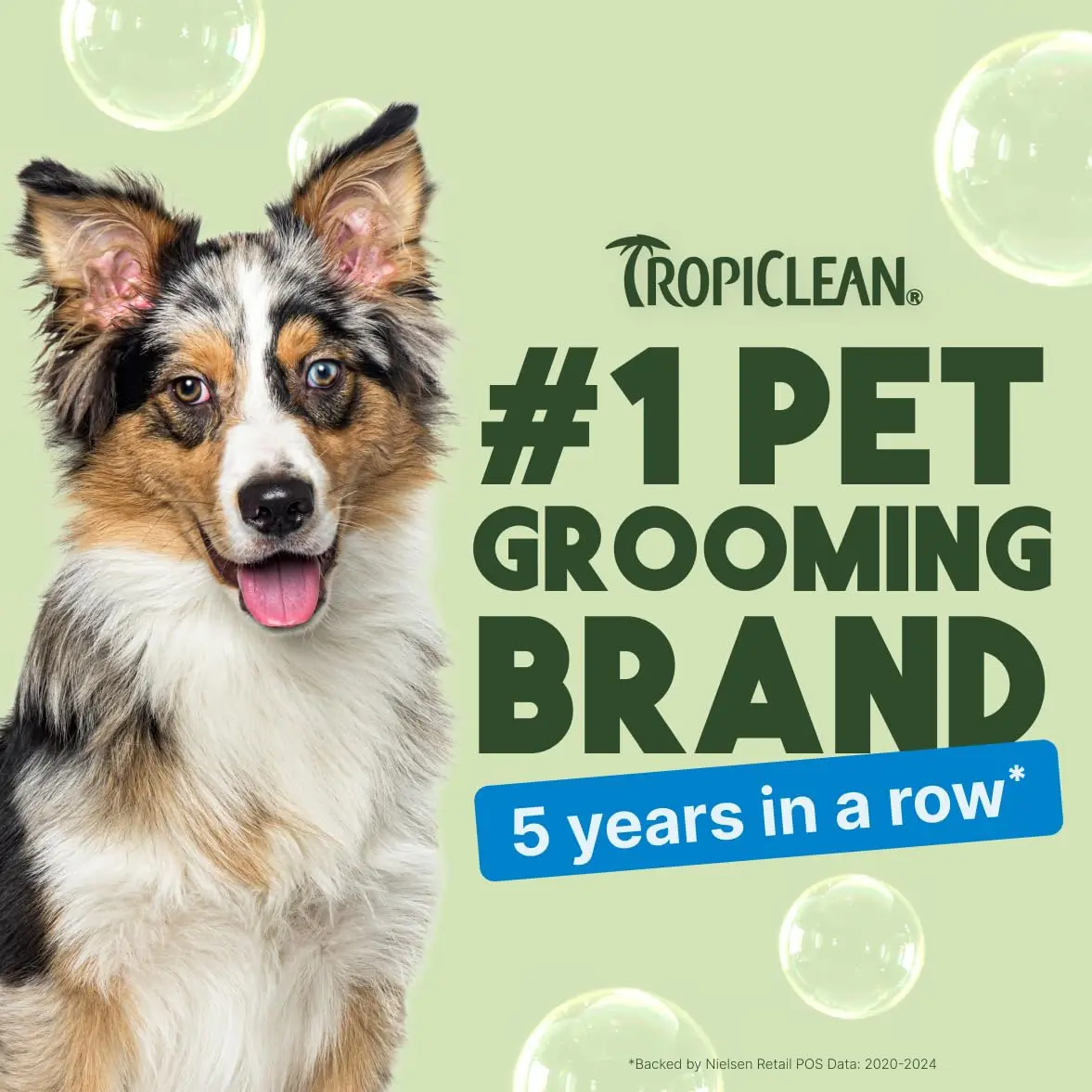 TropiClean Lime & Cocoa Butter Shed Control Dog & Cat Conditioner 591ml (20 Fl Oz) | Reduces Shedding, Softens Coat - view 3