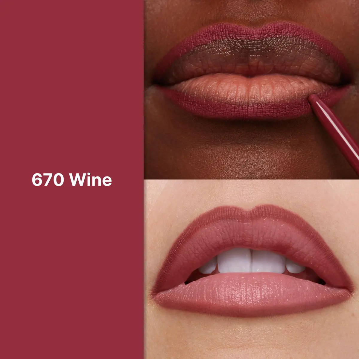 Revlon ColorStay Lip Liner Pencil, Wine Shade, 0.01 oz (0.28 g) | Long-Wearing Definition - view 3