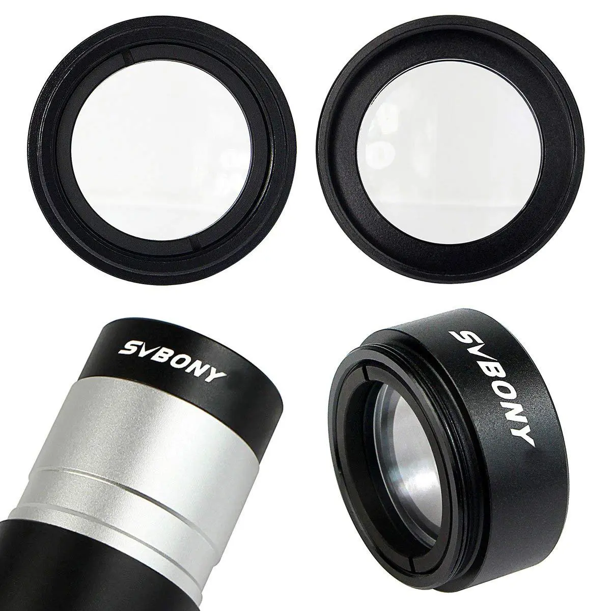 SVBONY 0.5X Telescope Focal Reducer 1.25 inch Filter Thread | Doubles Field of View for Astrophotography - view 4