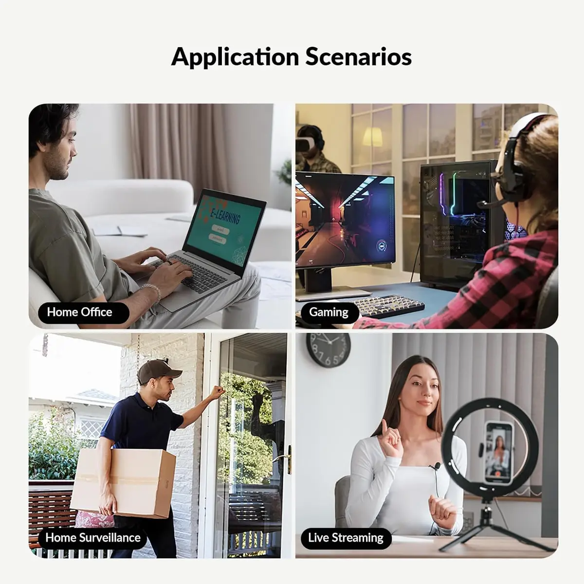 AV Access USB Over Ethernet Extender Kit, USB 2.0 480Mbps, 4-Port Hub | Long-Distance USB Extension with 4 Ports - view 7