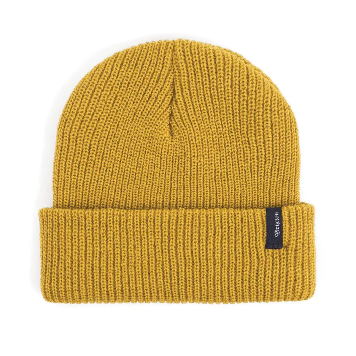 Brixton Heist Beanie Mustard | Stylish 100% Acrylic Headwear for All Seasons - main product image