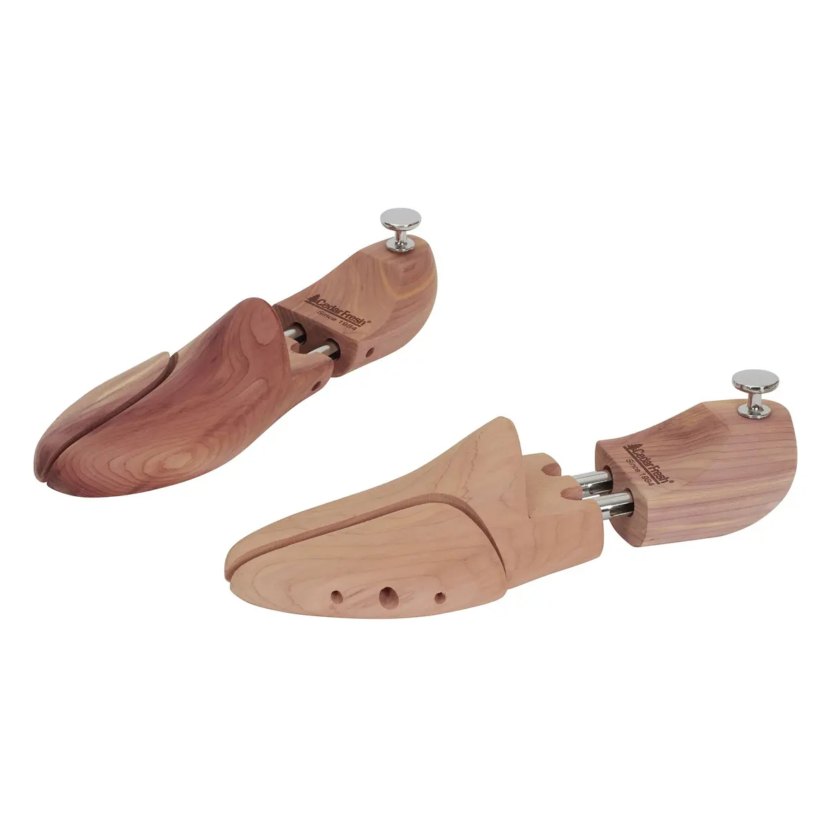 Household Essentials CedarFresh Men's Premium Red Cedar Shoe Tree - Med(US)/Small (EU) | Odor Control & Shape Preservation - main product image