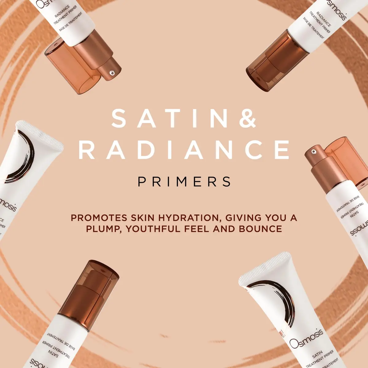 OSMOSIS Radiance Semi-Matte Face Primer 9.6g | Nourishing Glow & Long-Lasting Makeup - view 2