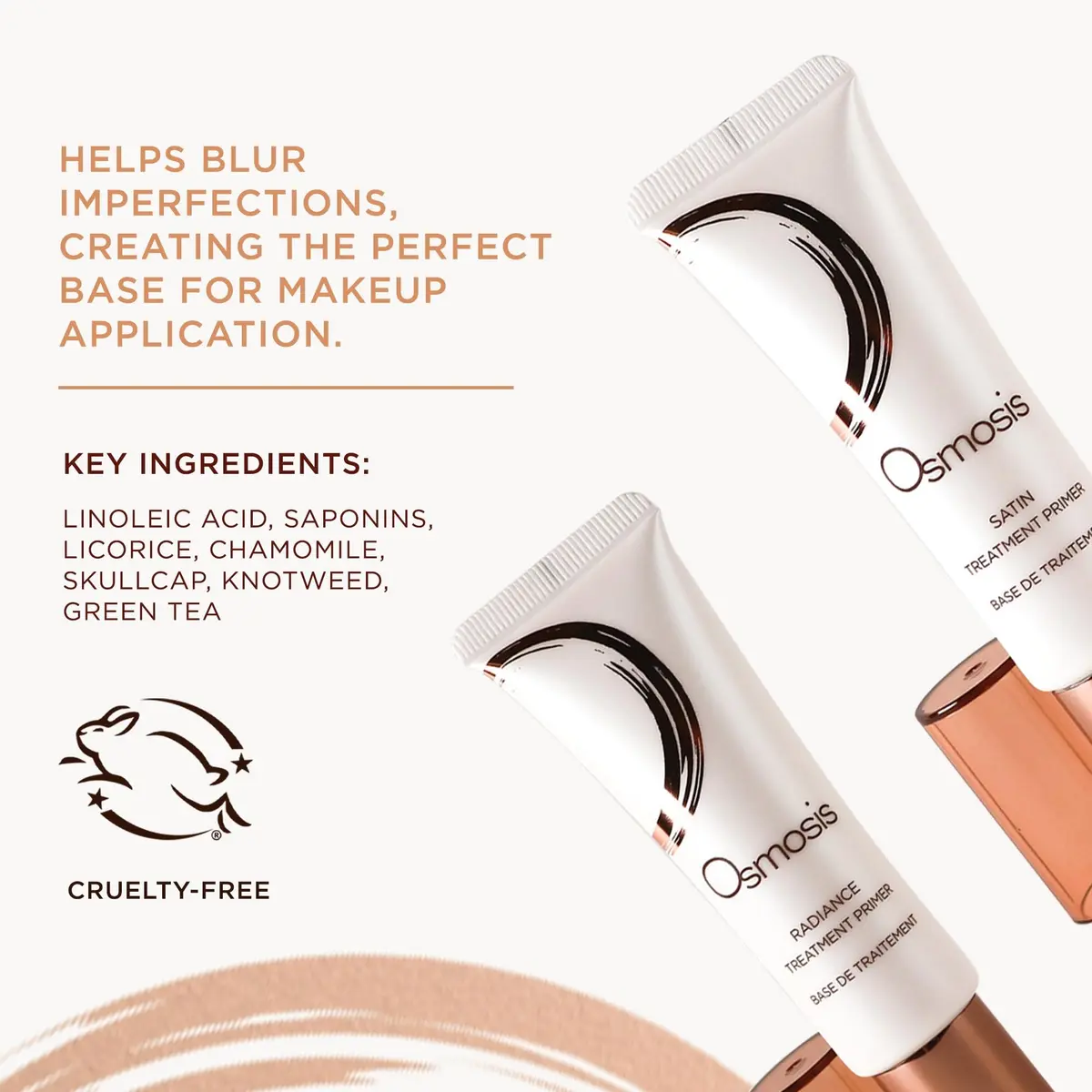 OSMOSIS Radiance Semi-Matte Face Primer 9.6g | Nourishing Glow & Long-Lasting Makeup - view 4