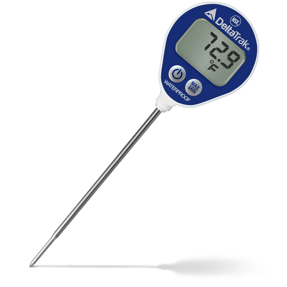 DeltaTrak 11050 Professional Digital Meat Thermometer 155°C (311°F) | NSF Certified Waterproof Lollipop Thermometer - main product image
