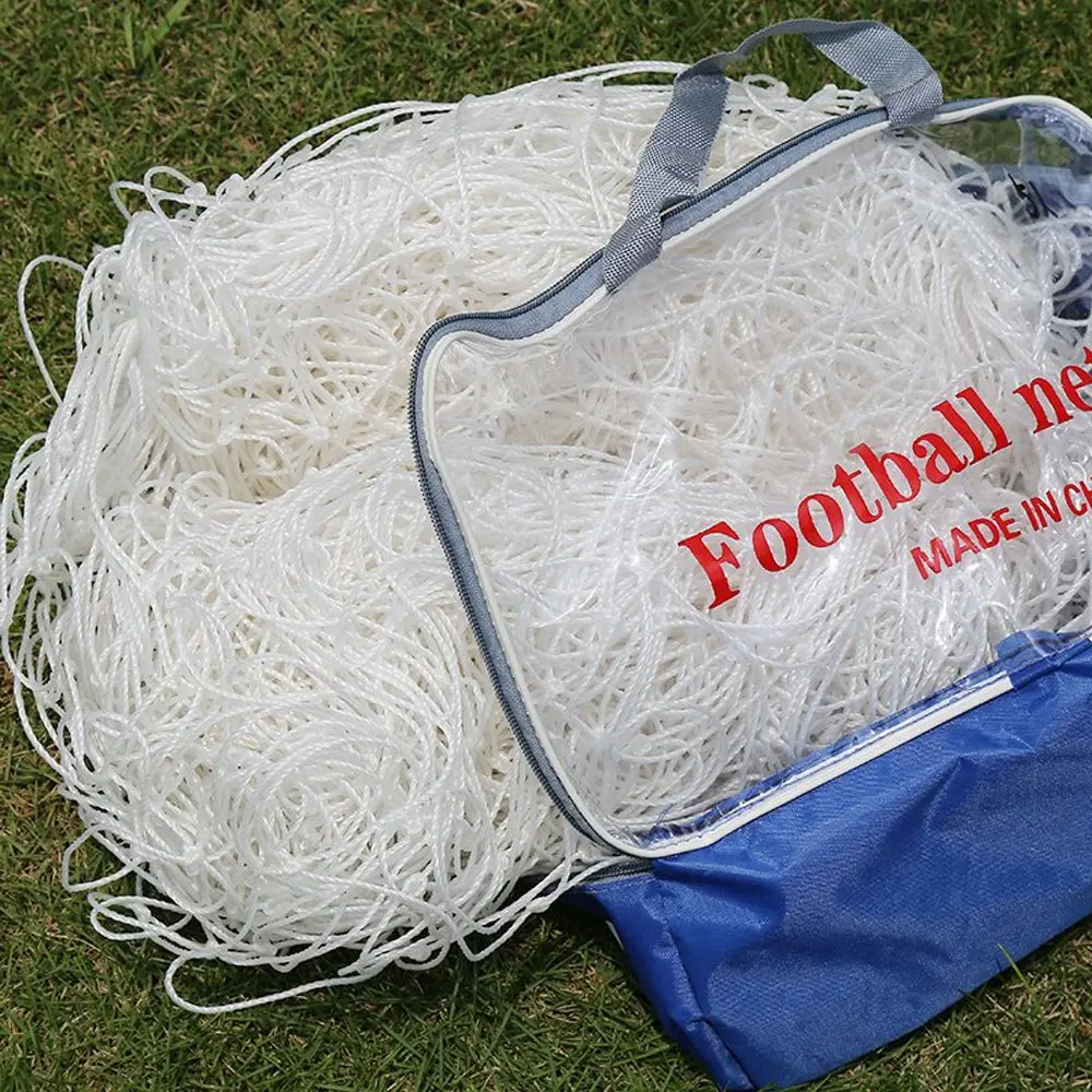 Boshen 24 x 8FT Soccer Goal Net Replacement, 2.5mm Twisted Twine | Heavy Duty Polyethylene Netting for Full Size Goals - view 7