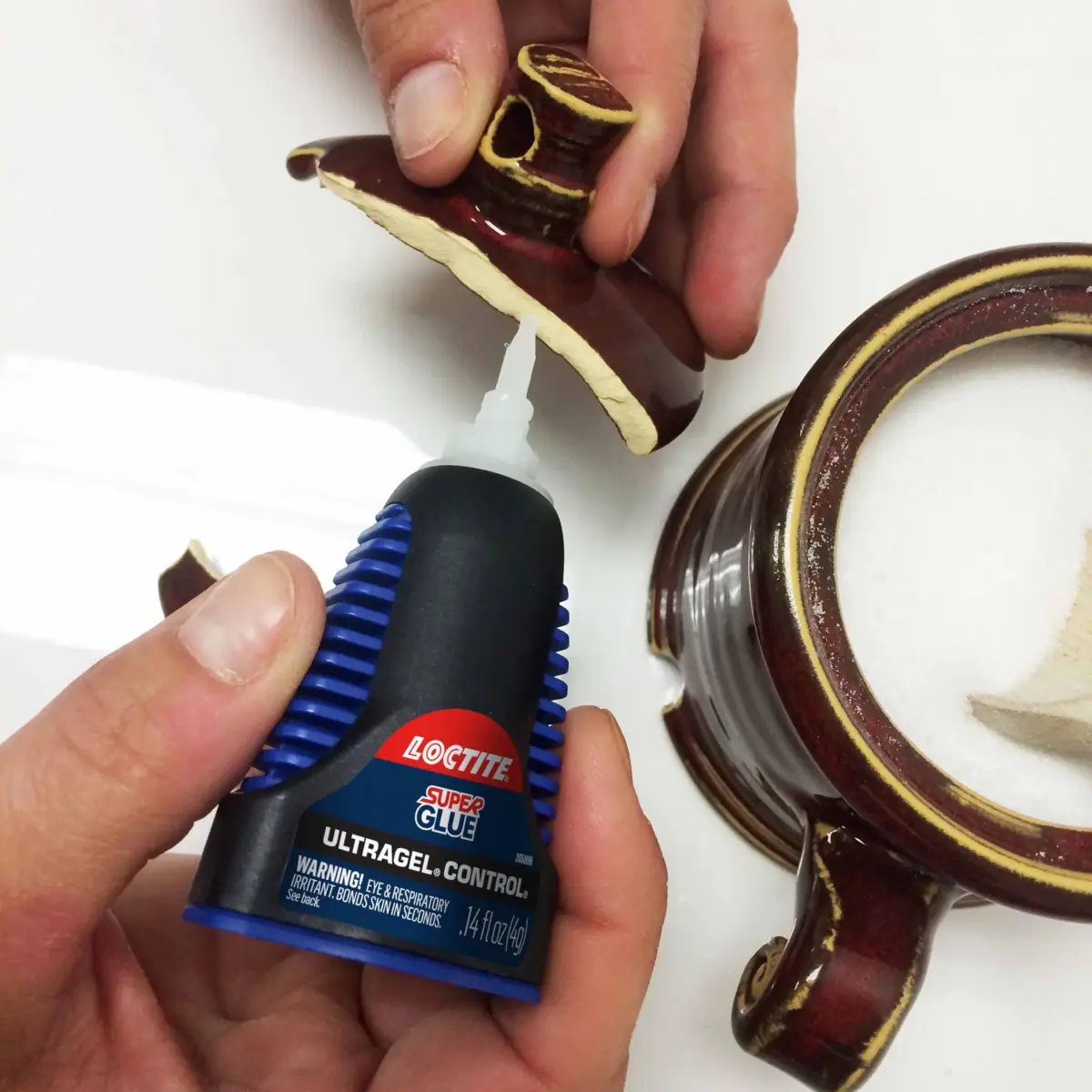 Loctite Super Glue Ultra Gel Control Clear 20.16ml (0.68 fl oz) | Rubber-Toughened Instant Adhesive for Tough Repairs - view 6