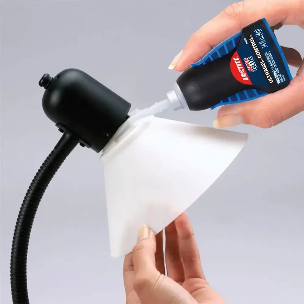 Loctite Super Glue Ultra Gel Control 0.14 fl oz (4.14ml) Bottle, 6 Pack | Resists Impact, Shock, Vibration - view 7