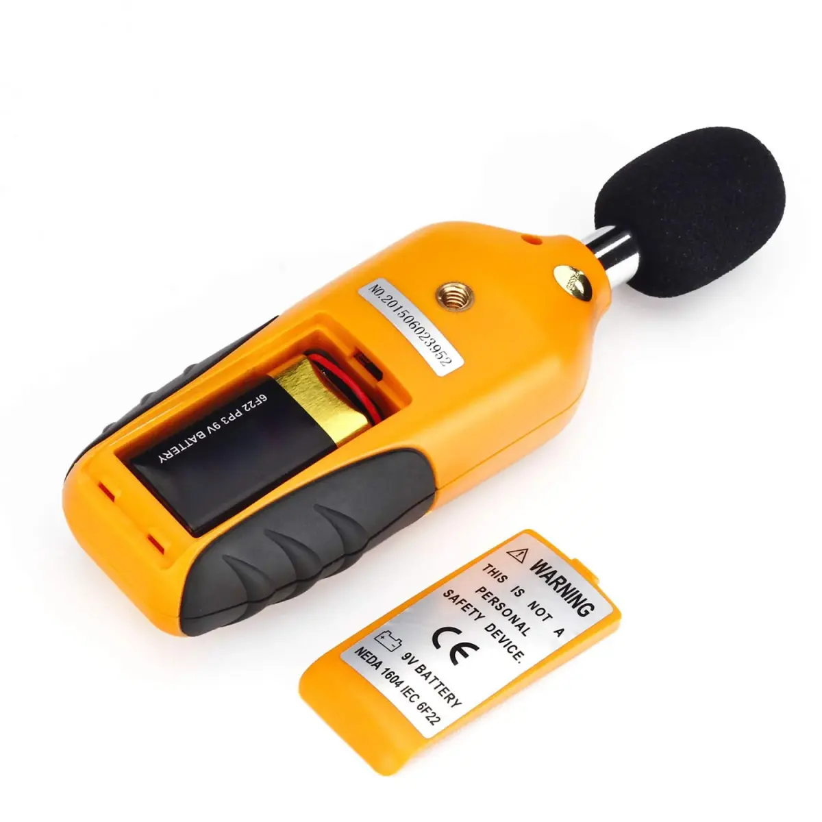 RISEPRO Digital Sound Level Meter 30-130 dB | 107g (3.77 oz) with Carrying Pouch - view 3
