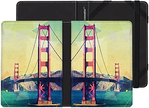 caseable Kindle and Kindle Paperwhite Case with "The bridge" Design | Custom Art Cover for Kindle (5th-7th Gen) | Shock-Absorbing Neoprene - main product image
