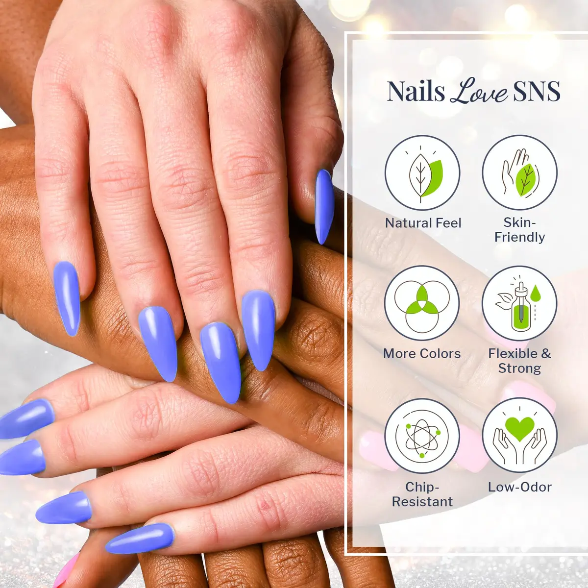 SNS Nail Dip Powder, Gelous Color Dipping Powder 1 Ounce | Long-Lasting, Natural Finish, No UV Needed - view 3