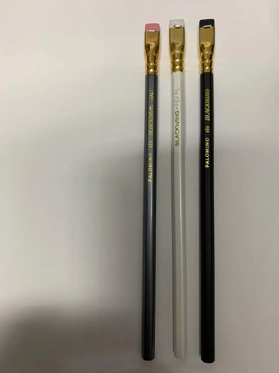 Blackwing Palomino 3-Pencil Set (Original, 602, Pearl) | Graphite Pencils for Writing & Sketching - main product image