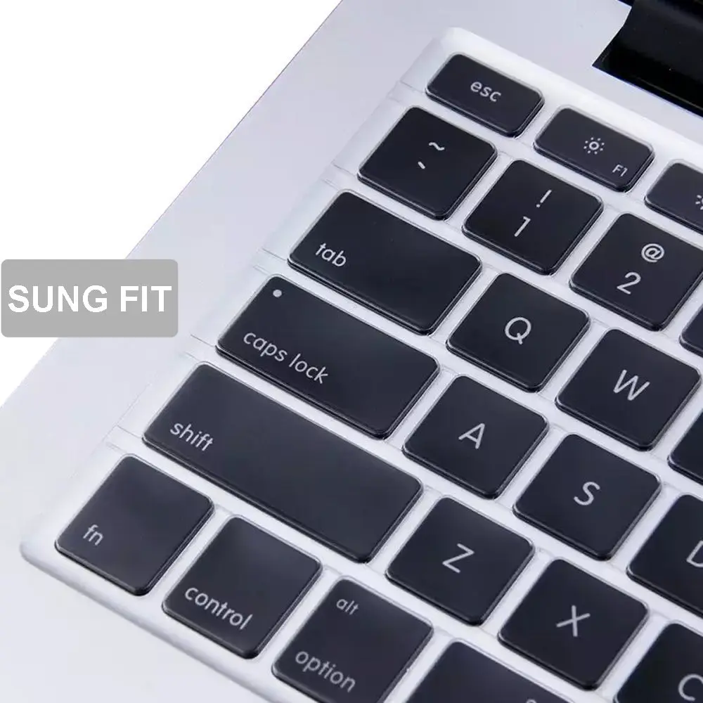 CaseBuy Ultra Thin Clear Keyboard Cover for MacBook Air 13/Pro 13/Pro 15 | Ultra Transparent & Dustproof - view 4