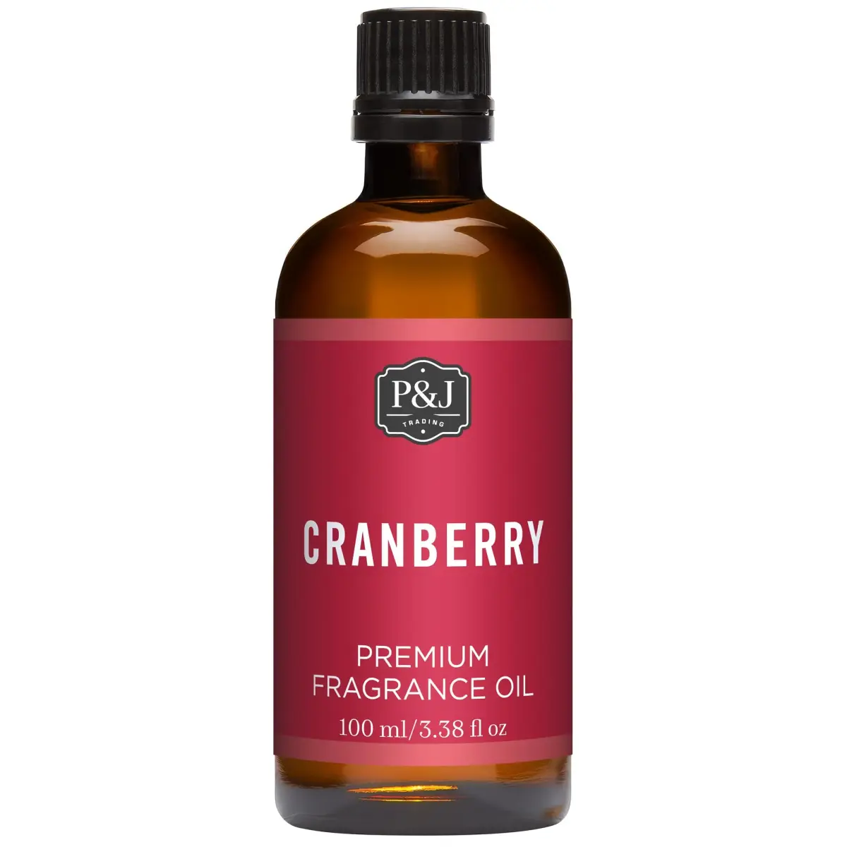 P&J Trading Cranberry Fragrance Oil 100ml (3.38 Fl Oz) | IFRA Certified Master Perfumer Scent for Candle Making - main product image
