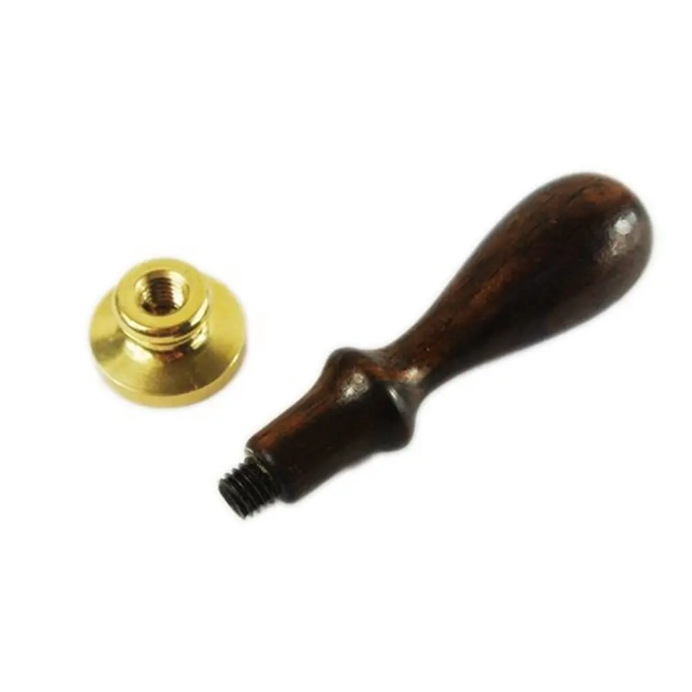 MDLG Vintage Lion Wax Seal Stamp 2.5cm | Copper & Rosewood Wedding & Gift Embellishment - main product image
