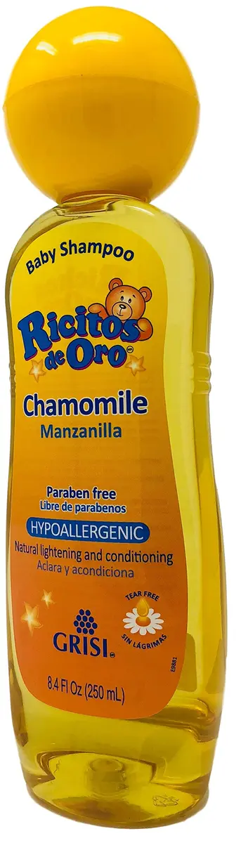 Ricitos de Oro Chamomile Baby Shampoo 8.4 Fl Oz | Tear Free, Hypoallergenic & Gentle with Chamomile Extract - view 4
