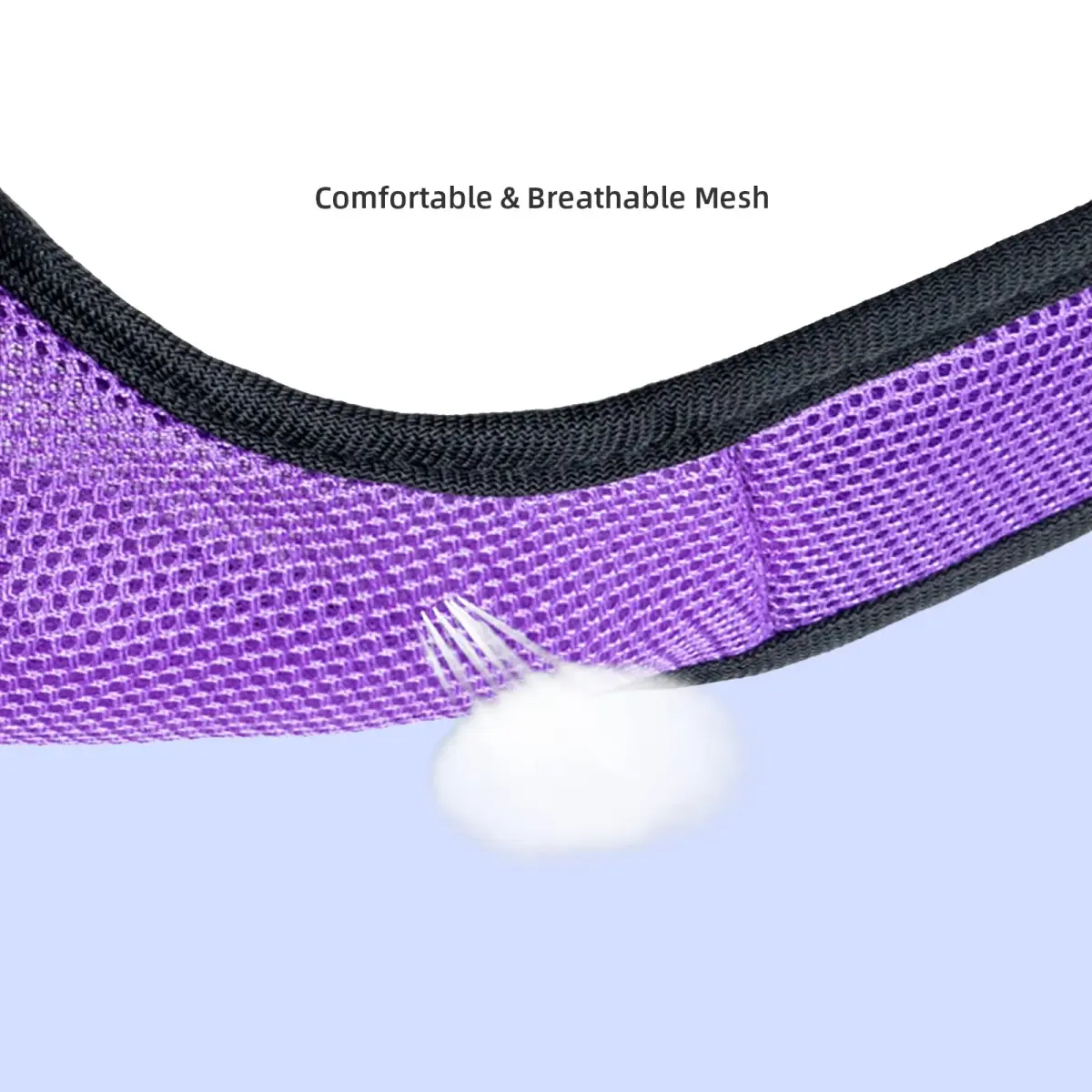 Niteangel Adjustable Soft Harness with Elastic Leash for Rabbits (L, Pink) | Escape-Proof Mesh Vest for Small Pets - view 3
