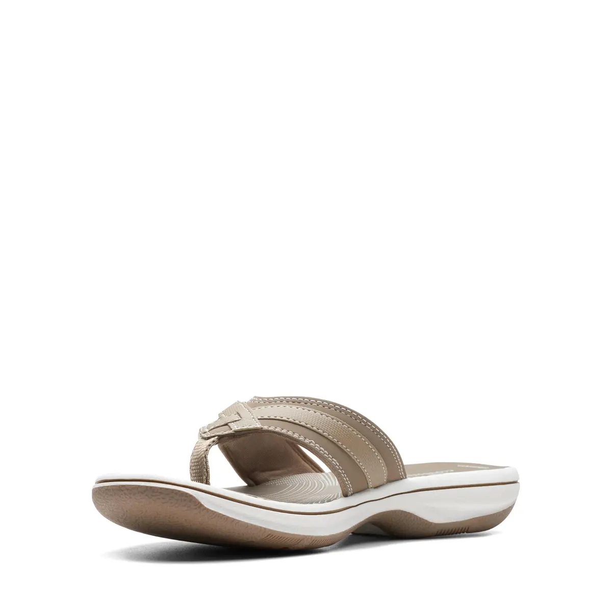 Clarks Women's Breeze Sea Flip-Flop 11 | Taupe Synthetic, Lightweight & Casual (70-120 chars) - view 5