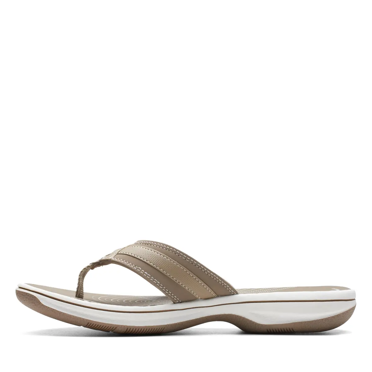 Clarks Breeze Sea Flip-Flop 8 | Cushioned Synthetic Casual Footwear for Women - view 6