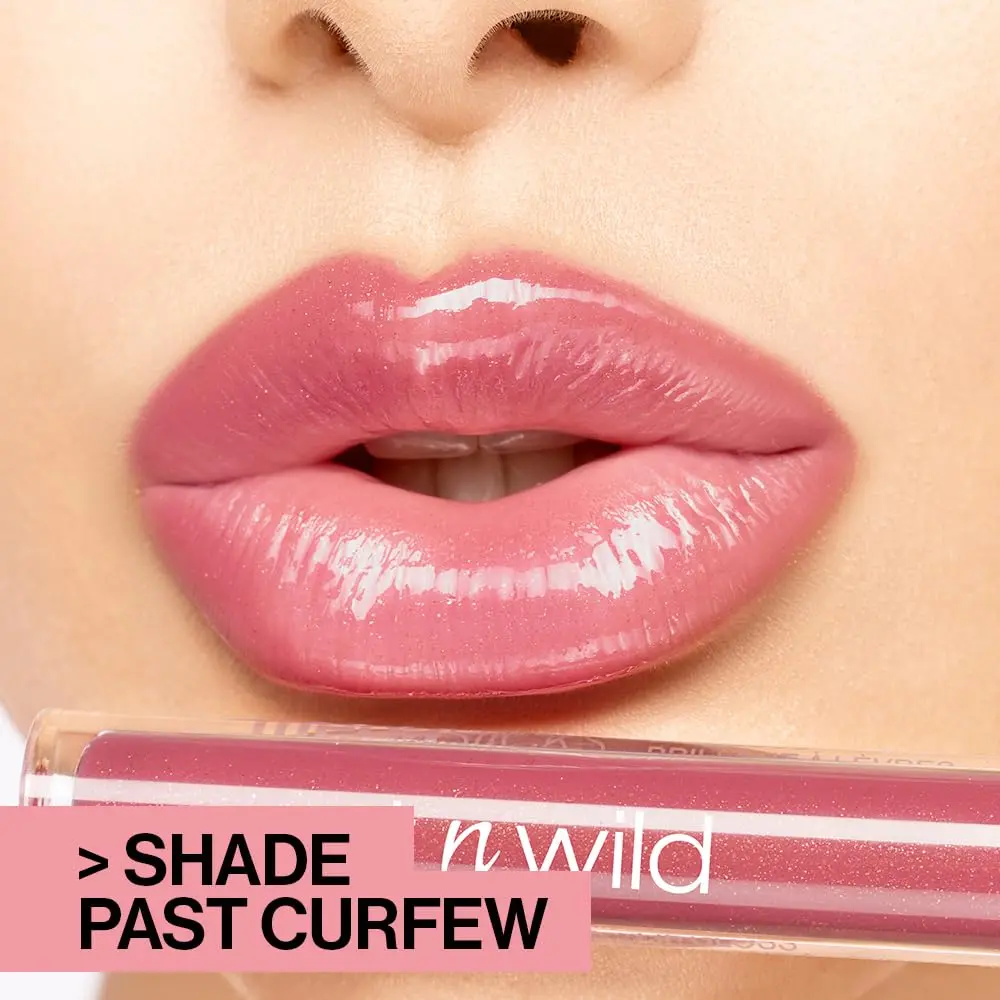 wet n wild MegaSlicks Lip Gloss, Rasp-berry Voice 16ml (0.55 Fl Oz) | Vitamin E Enriched High Shine - view 5