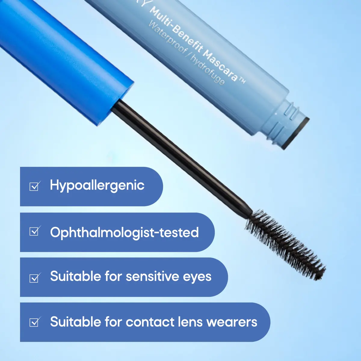 Almay Multi-Benefit Mascara, 502 Black | Lengthening, Volumizing & Conditioning Mascara with Keratin (70-120 chars) - view 9