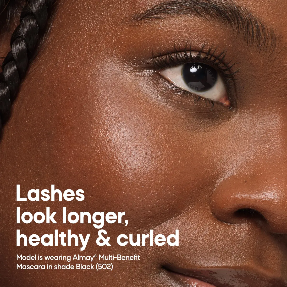 Almay Multi-Benefit Mascara, 502 Black | Lengthening, Volumizing & Conditioning Mascara with Keratin (70-120 chars) - view 3