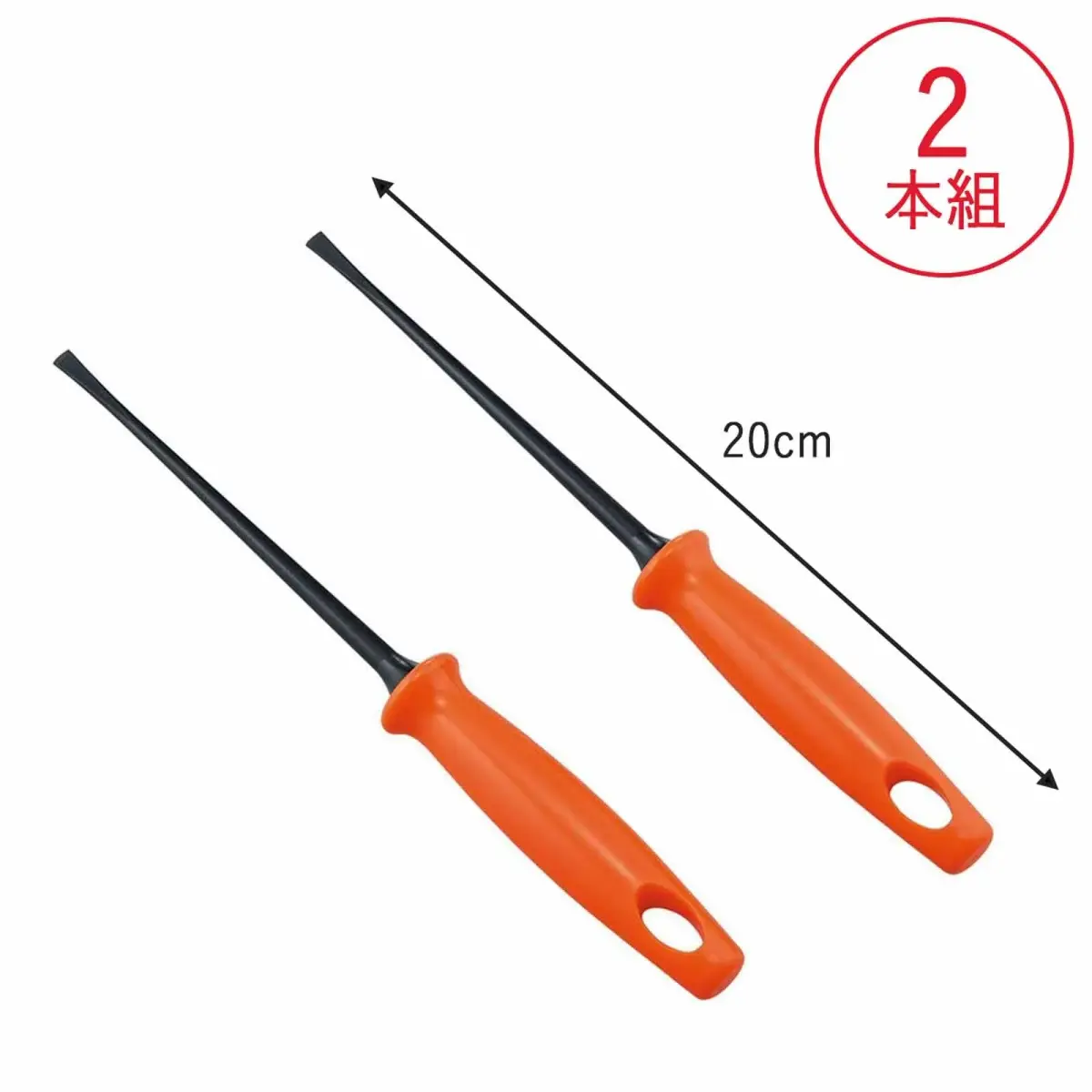 Shimomura Planning Octopus Picks, Flat Type, Set of 2, Orange | Scratch-Resistant Takoyaki Utensils - view 7