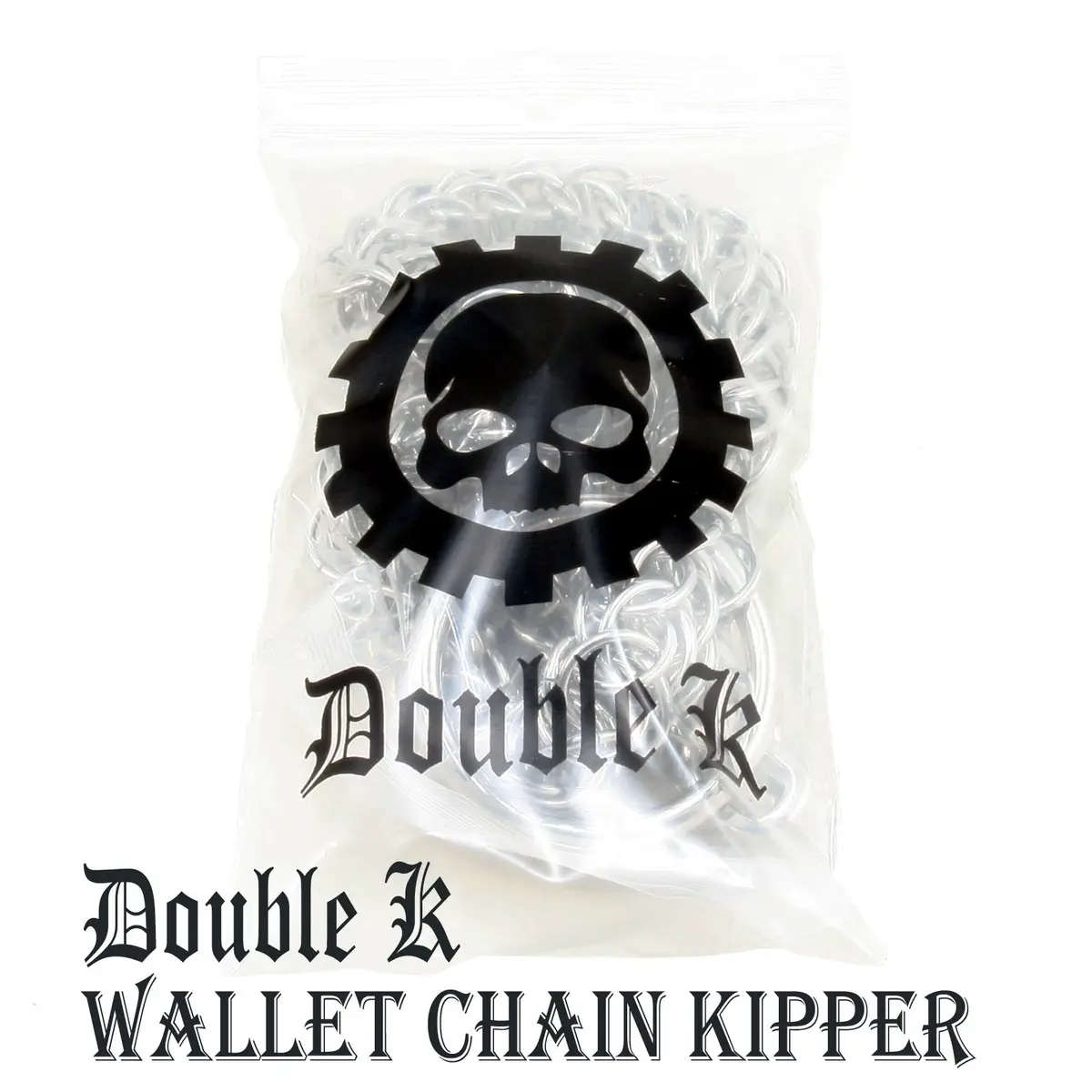 Double K Basic Strong Leash Biker Trucker Key Jean Wallet Chain (17") BLACK CS146 | Heavy Chrome Steel - view 7