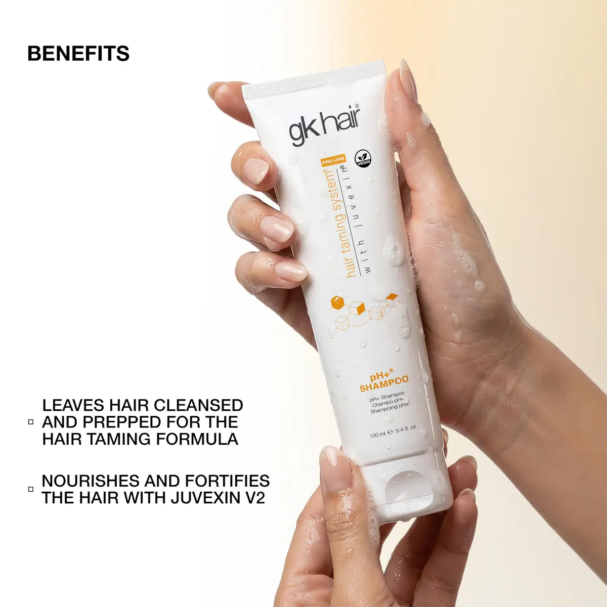GK HAIR pH+ Clarifying Shampoo 3.4 Oz | Deep Clean & Hydrating for All Hair Types - view 6