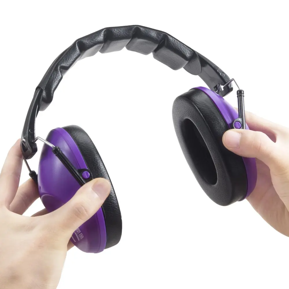 Pro For Sho 34dB NRR Noise Reduction Ear Muffs | Foldable, Compact Hearing Protection for Shooting, Yard Work, Sensory Needs - view 8