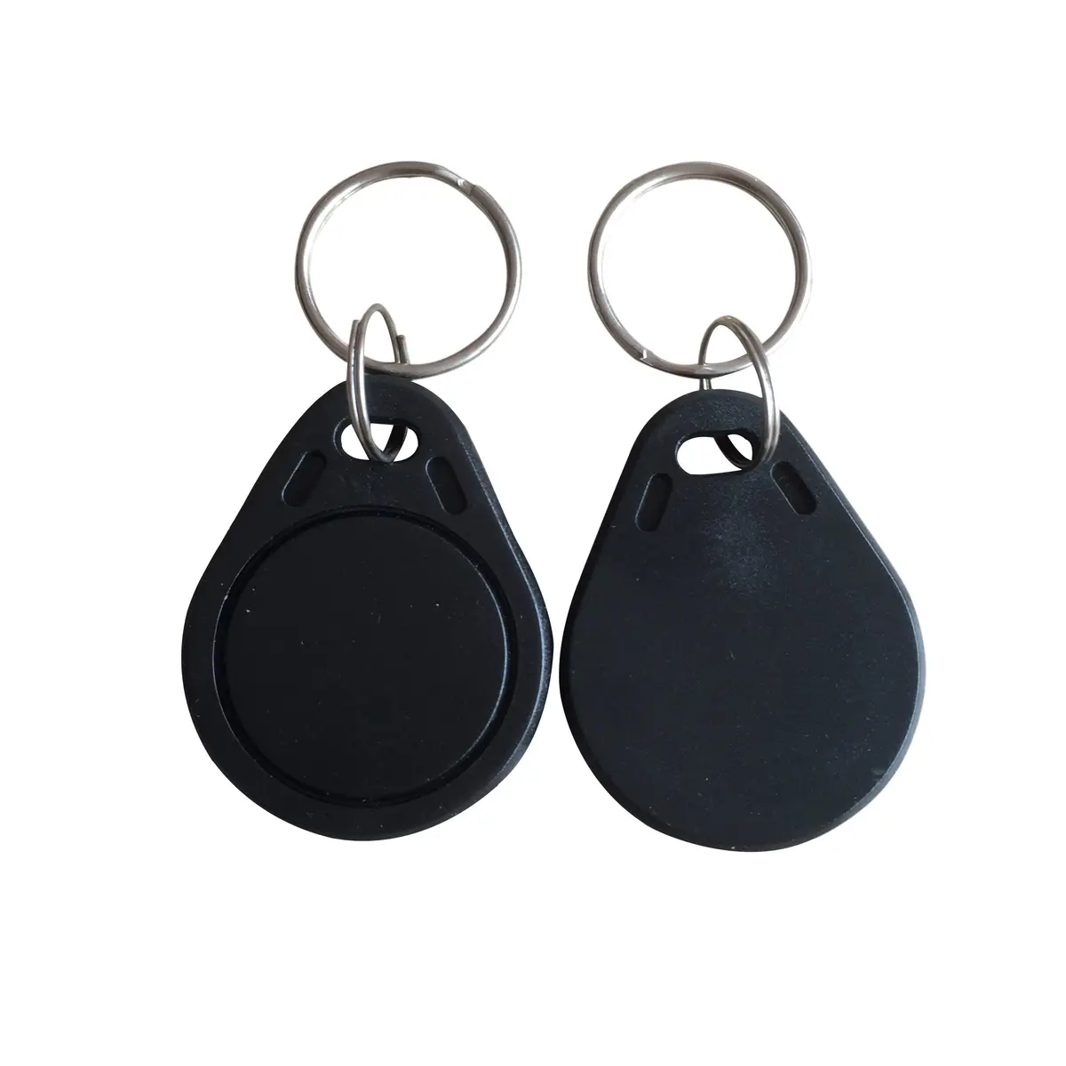 YARONGTECH RFID Fob 13.56MHZ for Access Control | Waterproof Black Keychain (Pack of 10) - main product image
