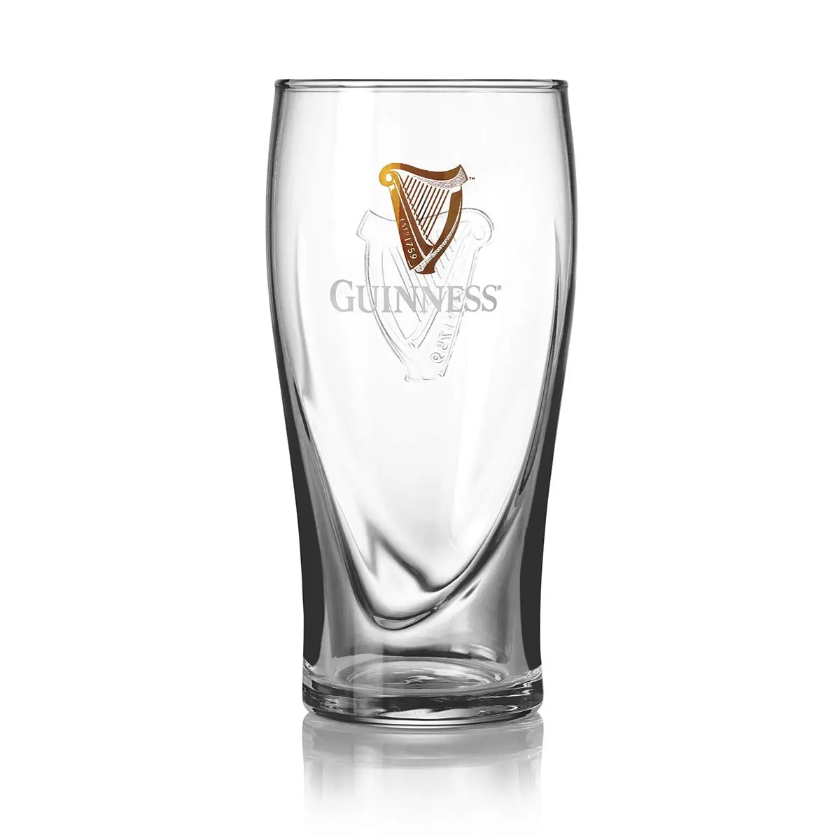 Guinness Gravity Official Beer Pint Glass 591ml (20 Fl Oz) | Authentic Irish Barware - main product image