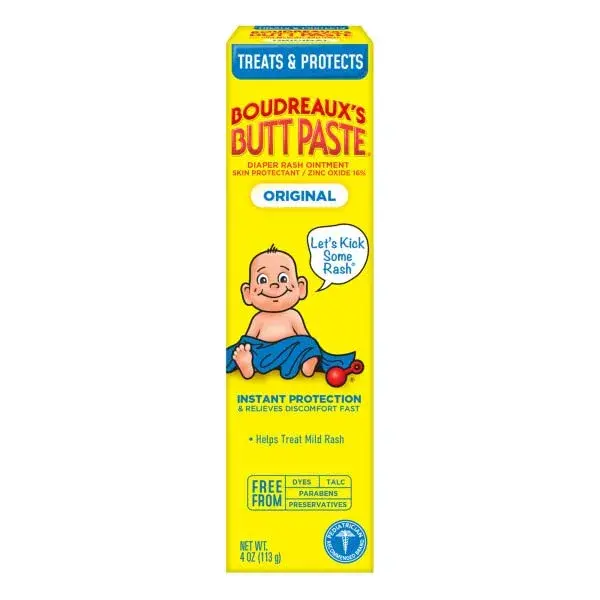 Boudreaux's Butt Paste Diaper Rash Ointment, Original, 20 oz (100 oz) | Fast Relief for Diaper Rash - view 2