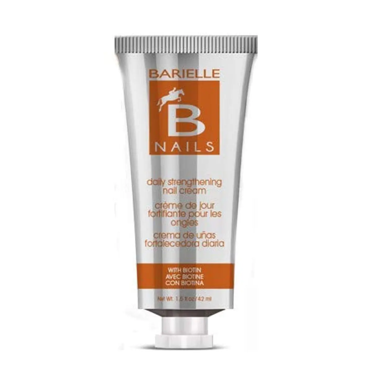 Barielle Daily Strengthening Nail Cream with Biotin 42ml (1.5 Fl Oz) | For Brittle, Splitting, Damaged Nails - main product image