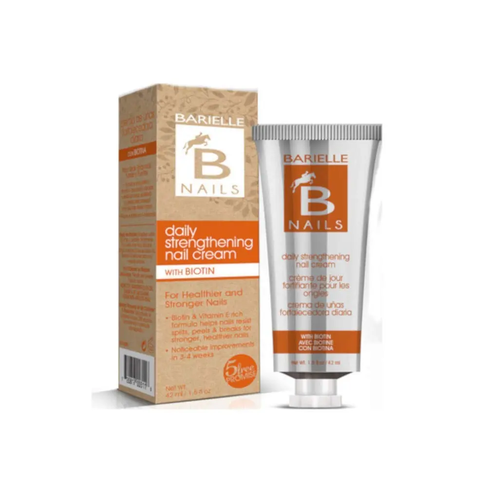 Barielle Daily Strengthening Nail Cream with Biotin 42ml (1.5 Fl Oz) | For Brittle, Splitting, Damaged Nails - view 3