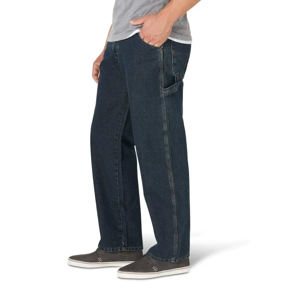 Wrangler Authentics Men's Big & Tall Classic Carpenter Jean, Storm, 44W x 30L | Durable Work & Casual Pants - view 4