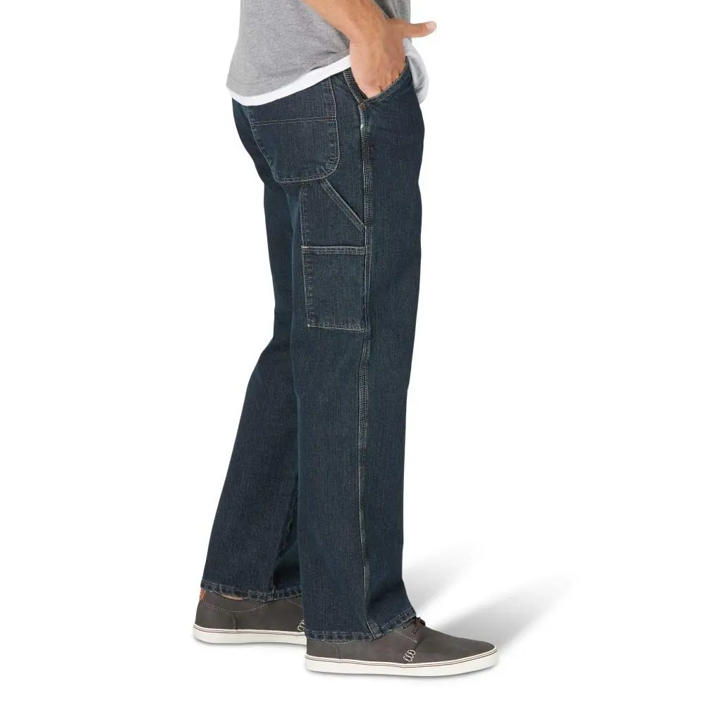 Wrangler Classic Carpenter Jean, Storm, 35W x 32L | Durable Workwear with Utility Storage - view 3
