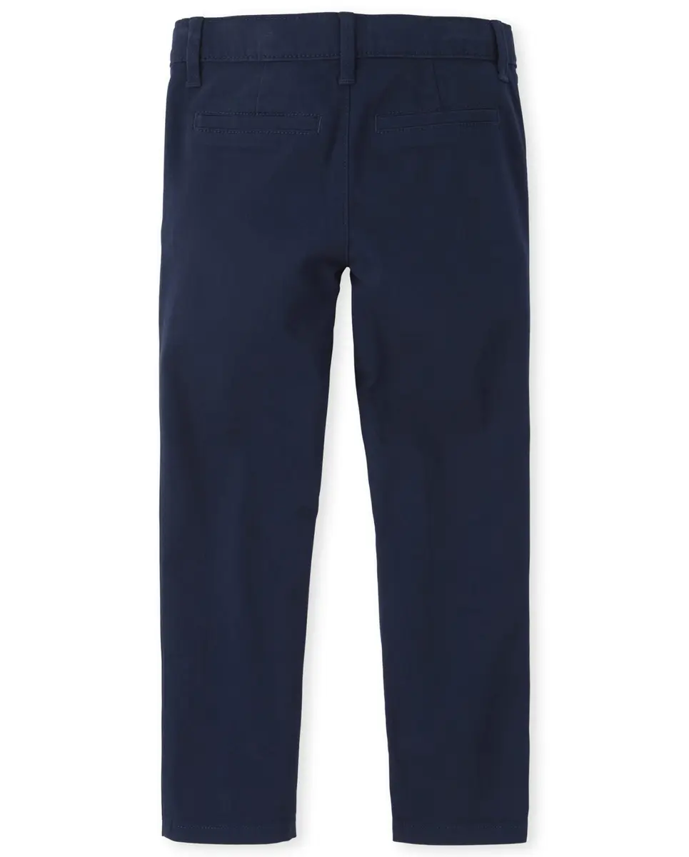 The Children's Place Girls Skinny Chino Pants Tidal Single 14S | Classic Slim Fit for Active Girls - view 3